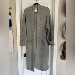 Abercrombie & Fitch Long Open-Front Cardigan